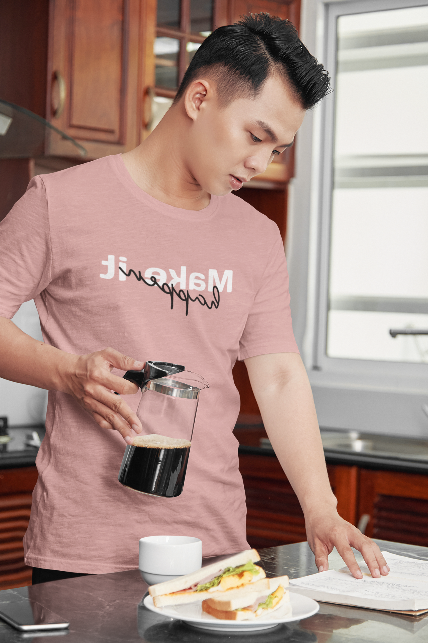 Men 'Make it happen' T-Shirt