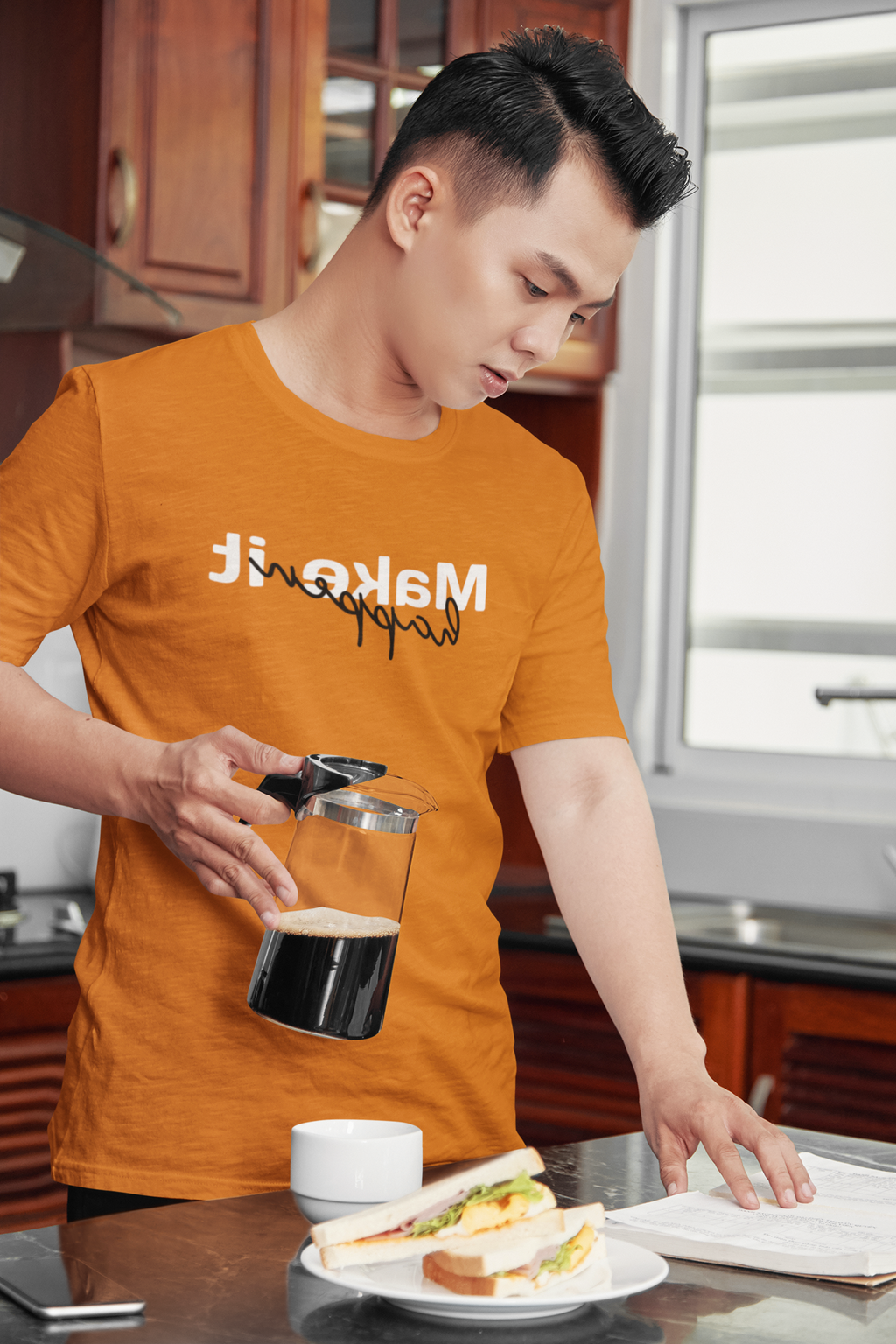 Men 'Make it happen' T-Shirt